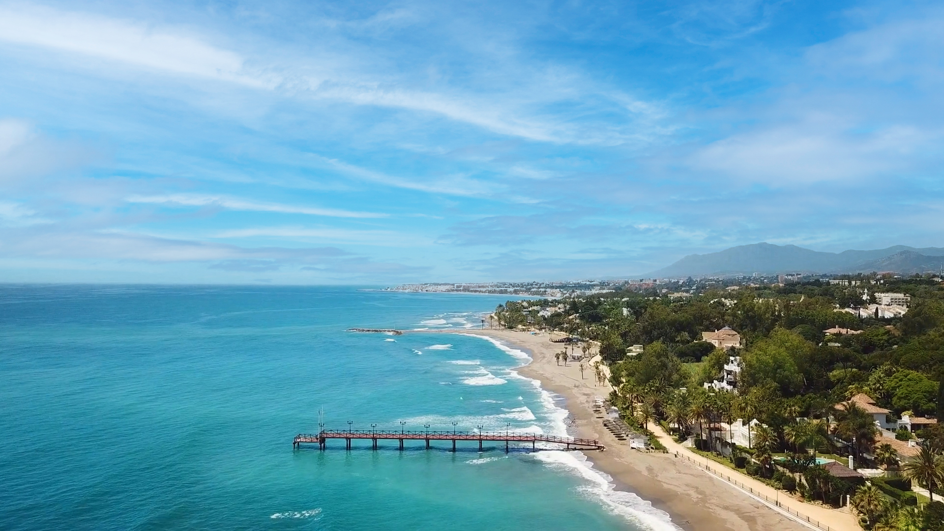 MARBELLA Walking Tour. Costa Del Sol Spain.