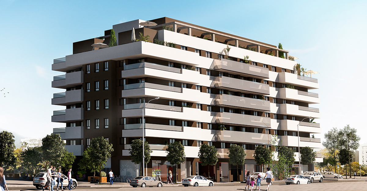 New apartments for sale in the newest area of Estepona. From 200.000€